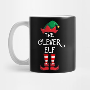 Clever Elf Matching Family Christmas Smart Mug